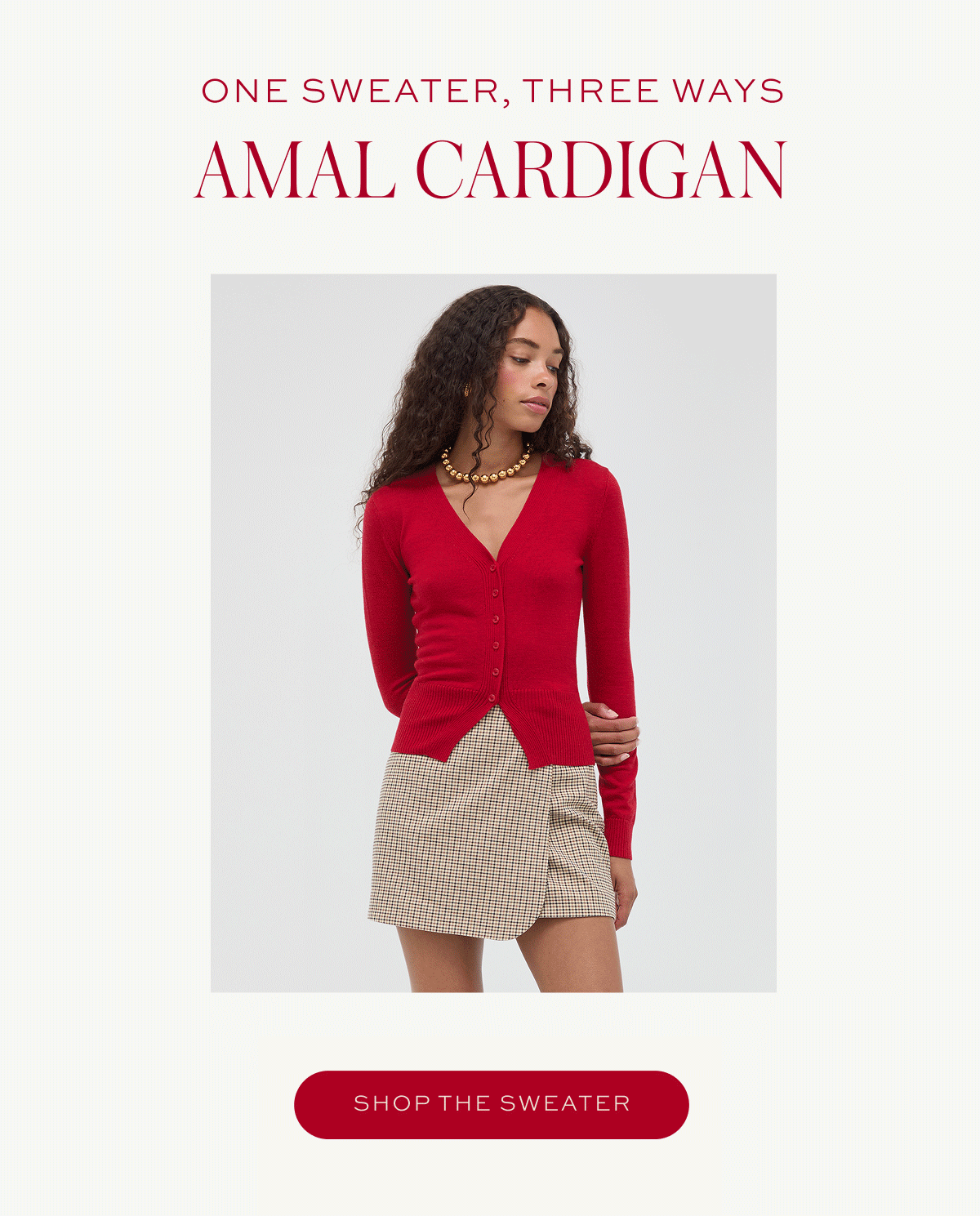 The Amal Cardigan
