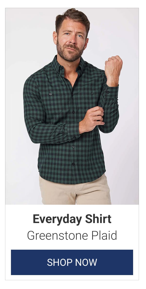 Greenstone Plaid Everyday Shirt