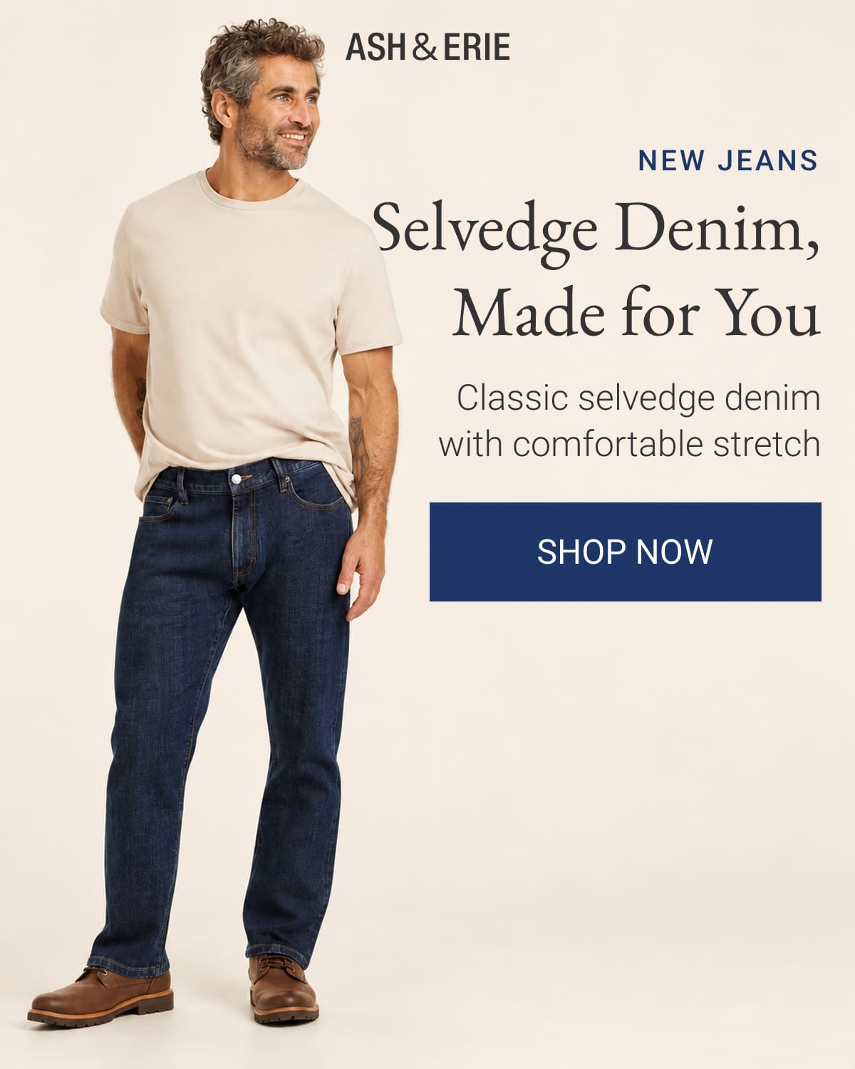 New Jeans. Selvedge Denim, Made for You
