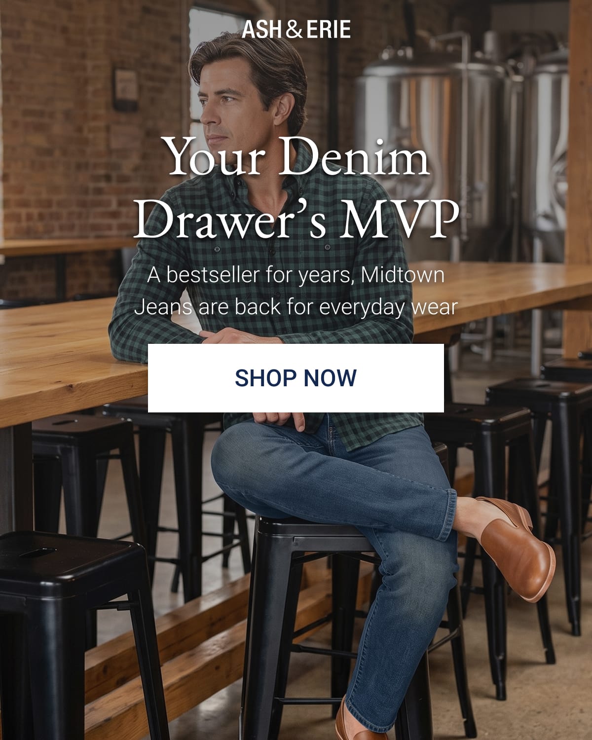 Your Denim Drawer's MVP. A bestseller for years, Midtown Jeans are back