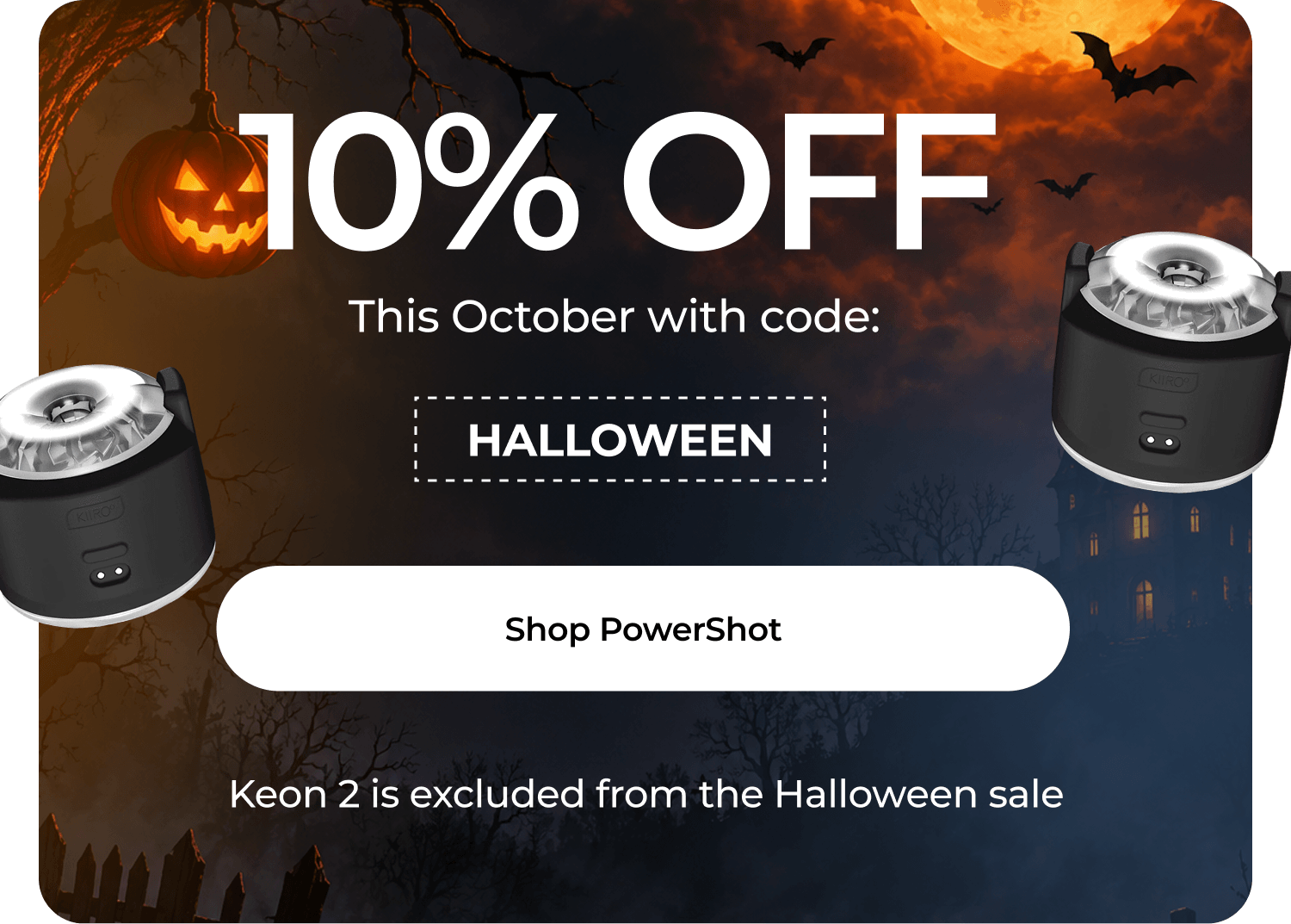 10% OFF This October 