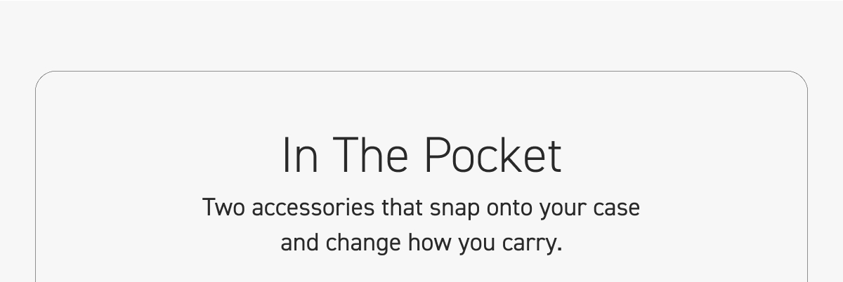 In The Pocket