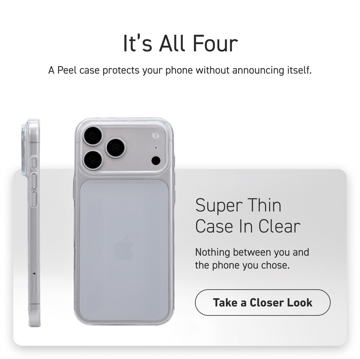 Super Thin Case in Clear