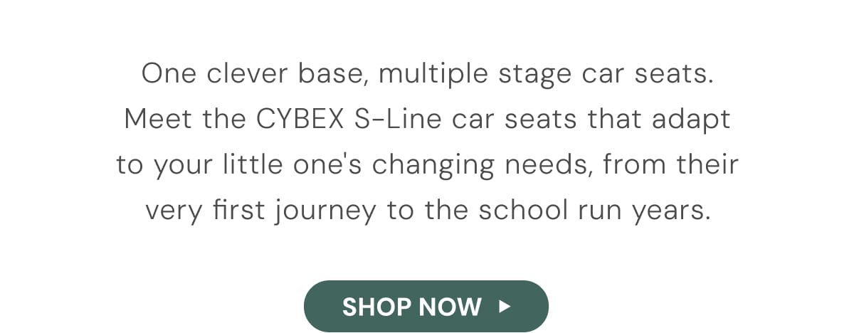 one clever base, multiple stage car seats. SHOP NOW