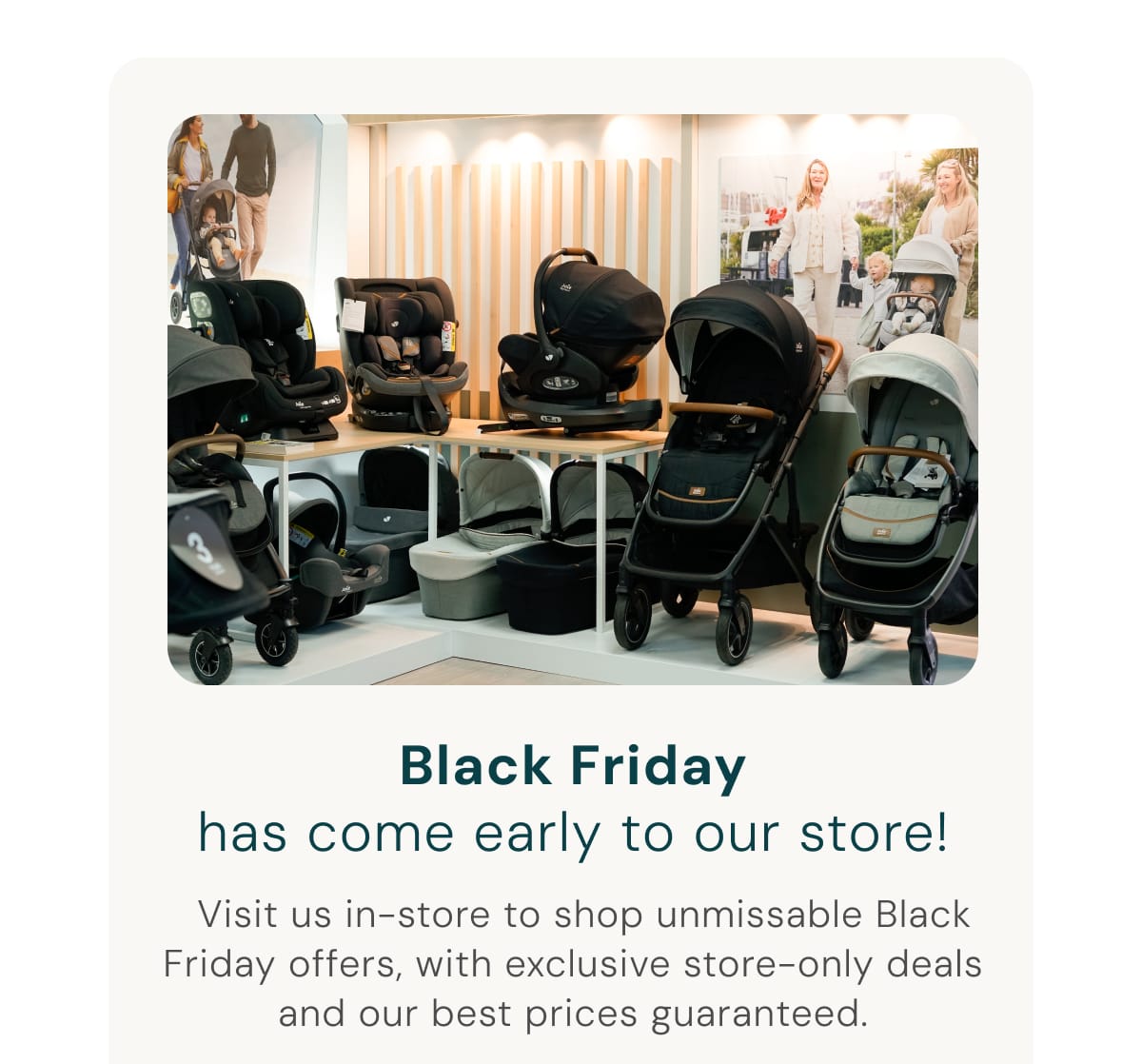 Black Friday has come early to our store! 