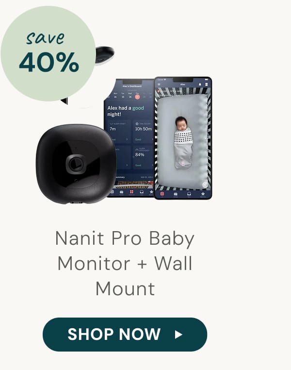 Nanit Pro Baby Monitor + Wall Mount