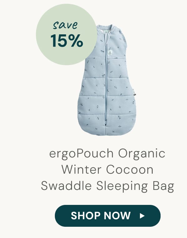 ergopouch organic winter cocoon swaddle sleeping bag