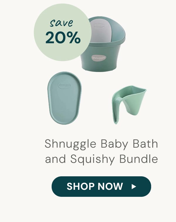 Shnuggle Baby bath and Squishy Bundle