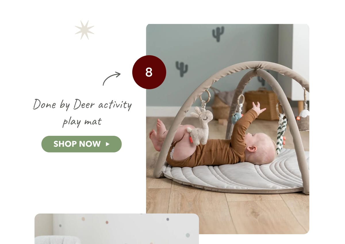 Done by Deer tummy time activity toy