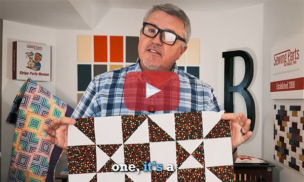 Disappearing Hourglass Variation Quilt Block | Step-by-Step With Bob