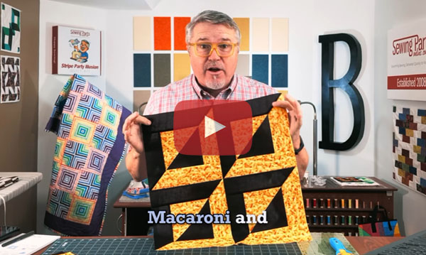 Disappearing Center Square Quilt Block | Step-by-Step With Bob