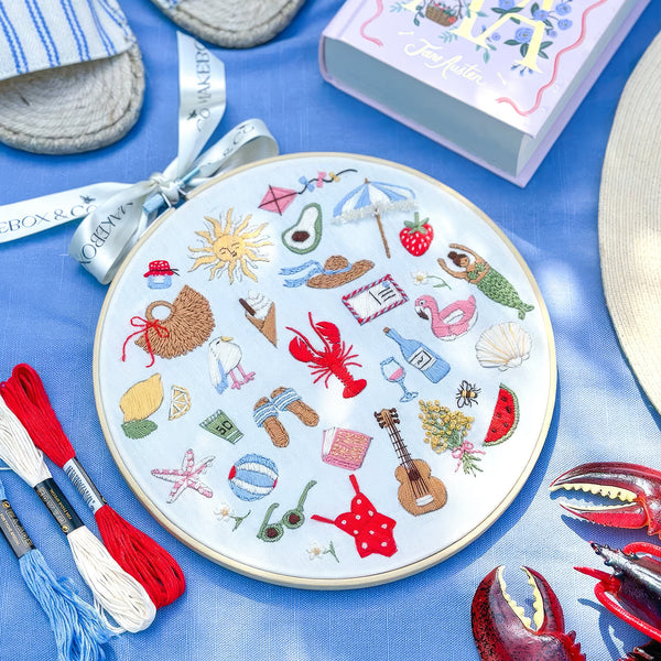 30 Days of Summer Stitches Embroidery Kit