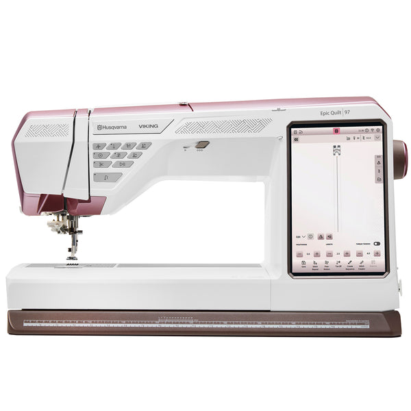 Factory Serviced Husqvarna Viking Epic Quilt 97 Sewing & Quilting Machine