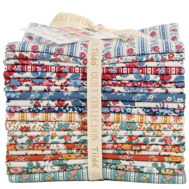 Village Life Fat Quarter Bundle - 20pc
