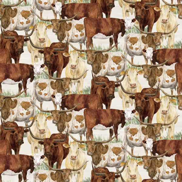 Herd of Cattle Cream