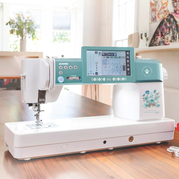 Janome Continental M6 Laundry Basket Quilt Edition Sewing and Quilting Machine