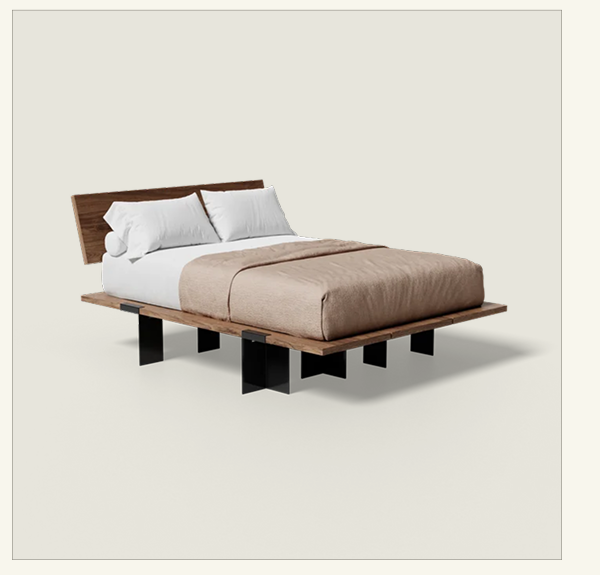 The Floyd Bed - Lift Off (w/ Mattress)