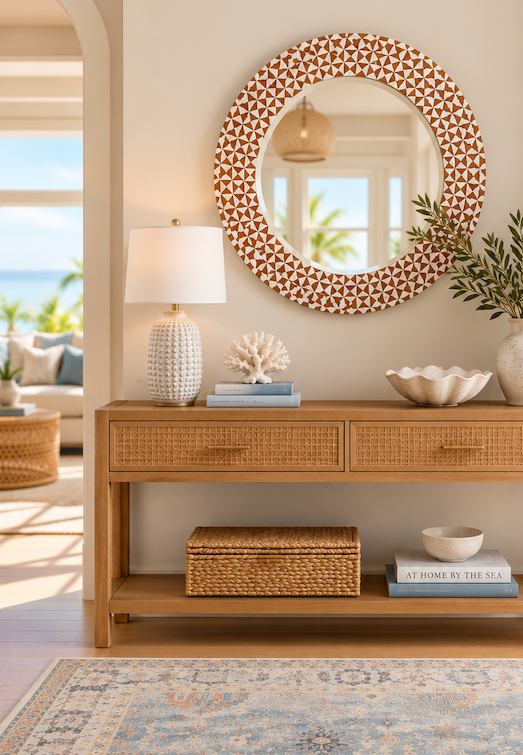 Fire Island Faux Coral Sculpture Set | Caron's Beach House