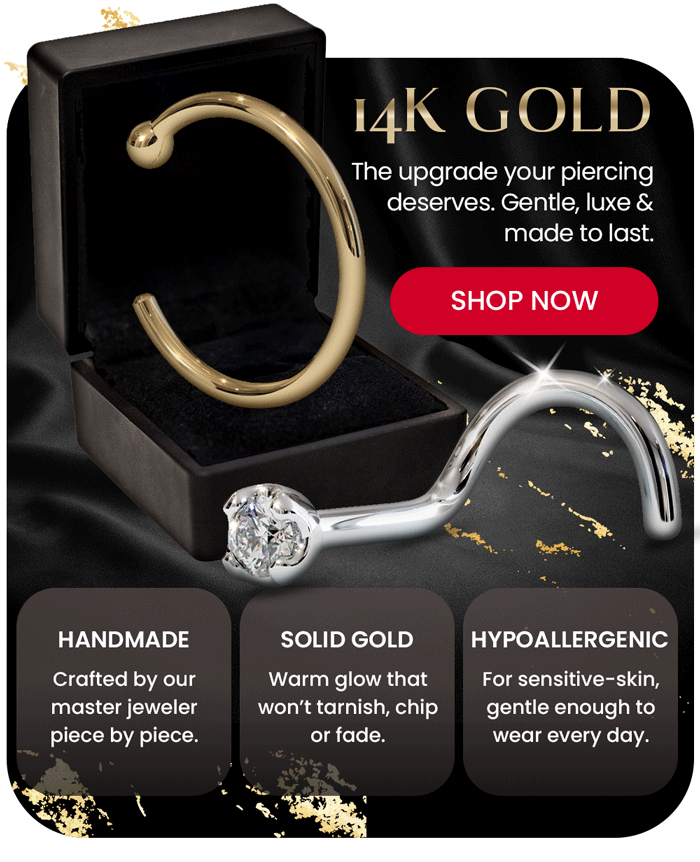 Shop 14k gold jewelry