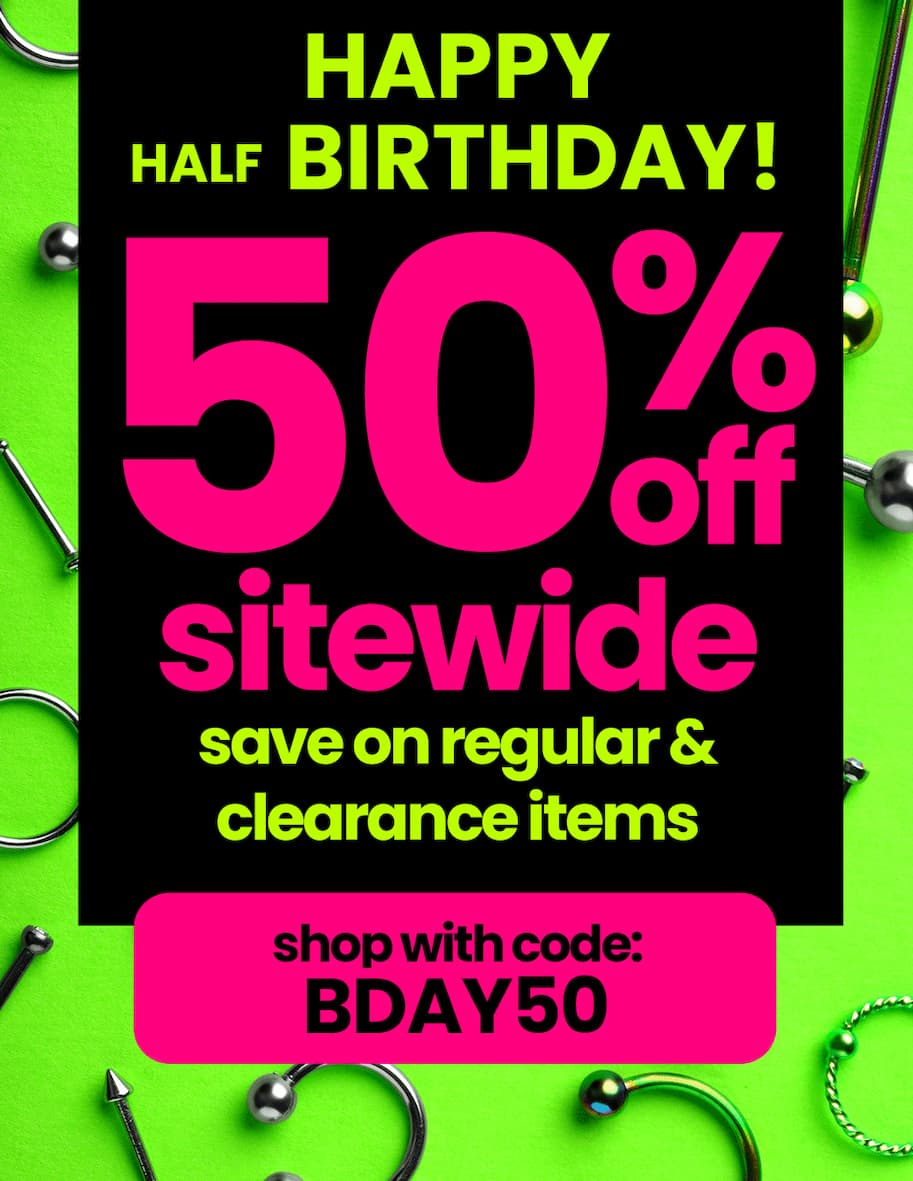 50% Off with code: BDAY50