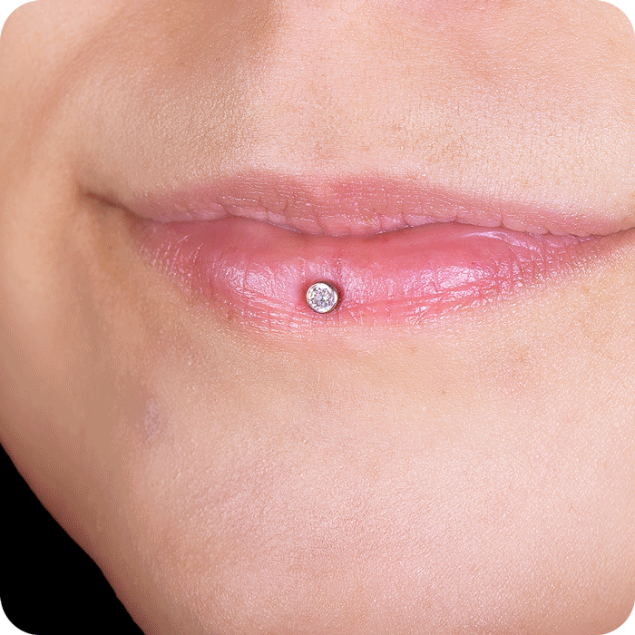 Spider tongue ring