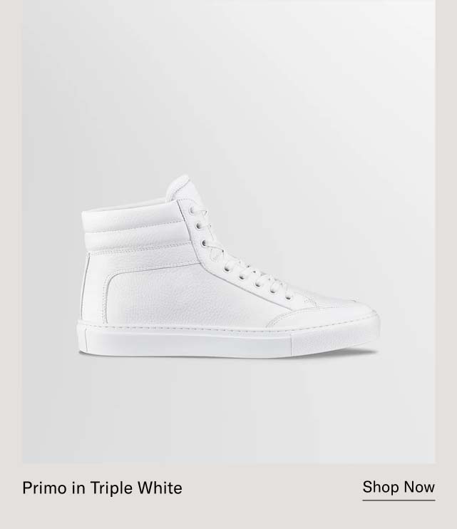 Primo in Triple White Shop Now Primo in Triple White Shop Now